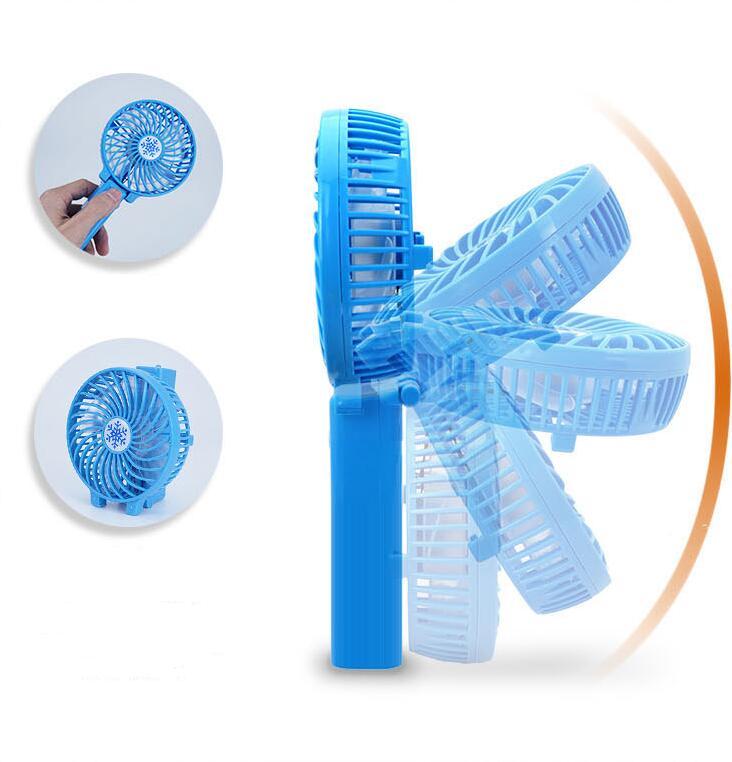 Portable Mini Hand Fan USB Rechargeable Foldable Handheld Fan